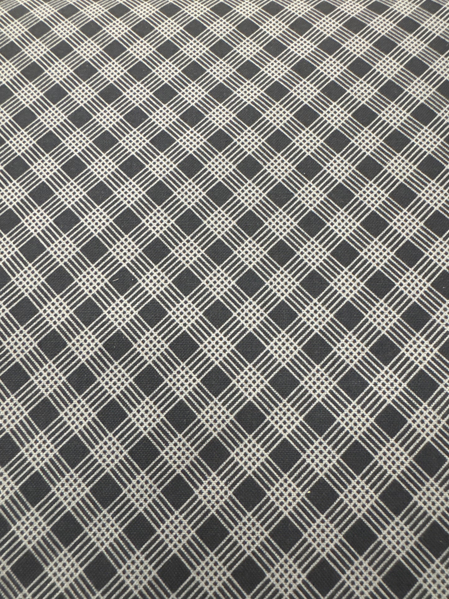 MO Snowman Gatherings IV Dark Blue Gingham