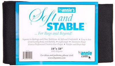 Soft & Stable 18 in x 58 in Black