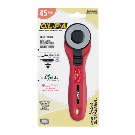 RB Olfa Lori Holt Rotary Cutter 45mm