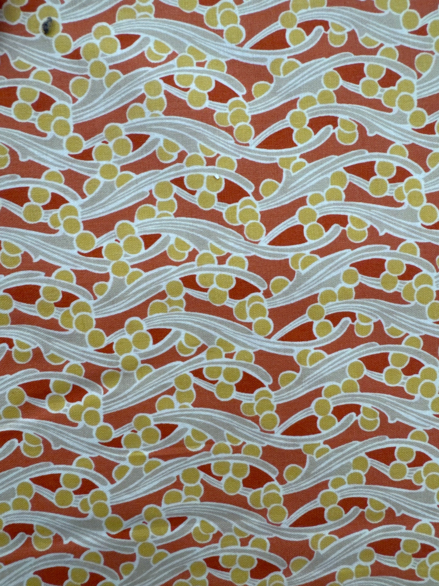 AN Fleur Noouveau Coral and Yellow