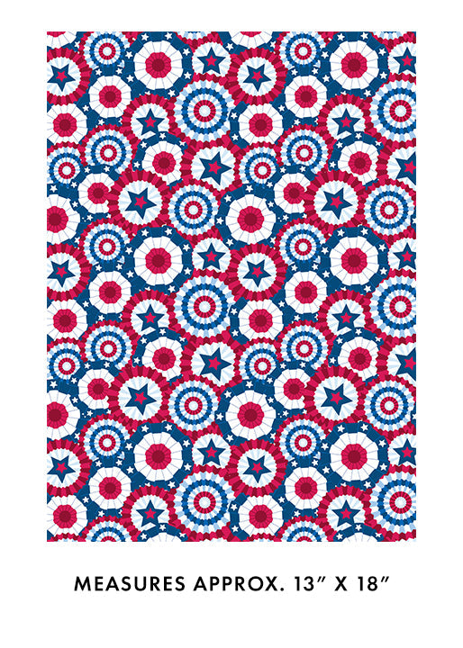 Multi Banner Celebration Cotton Wideback Fabric Per Yard