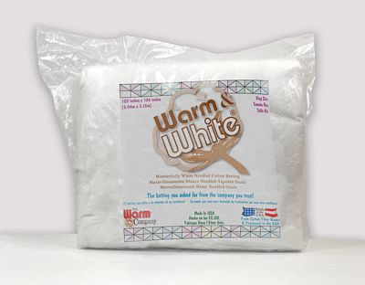 Warm & White 120in x 124in