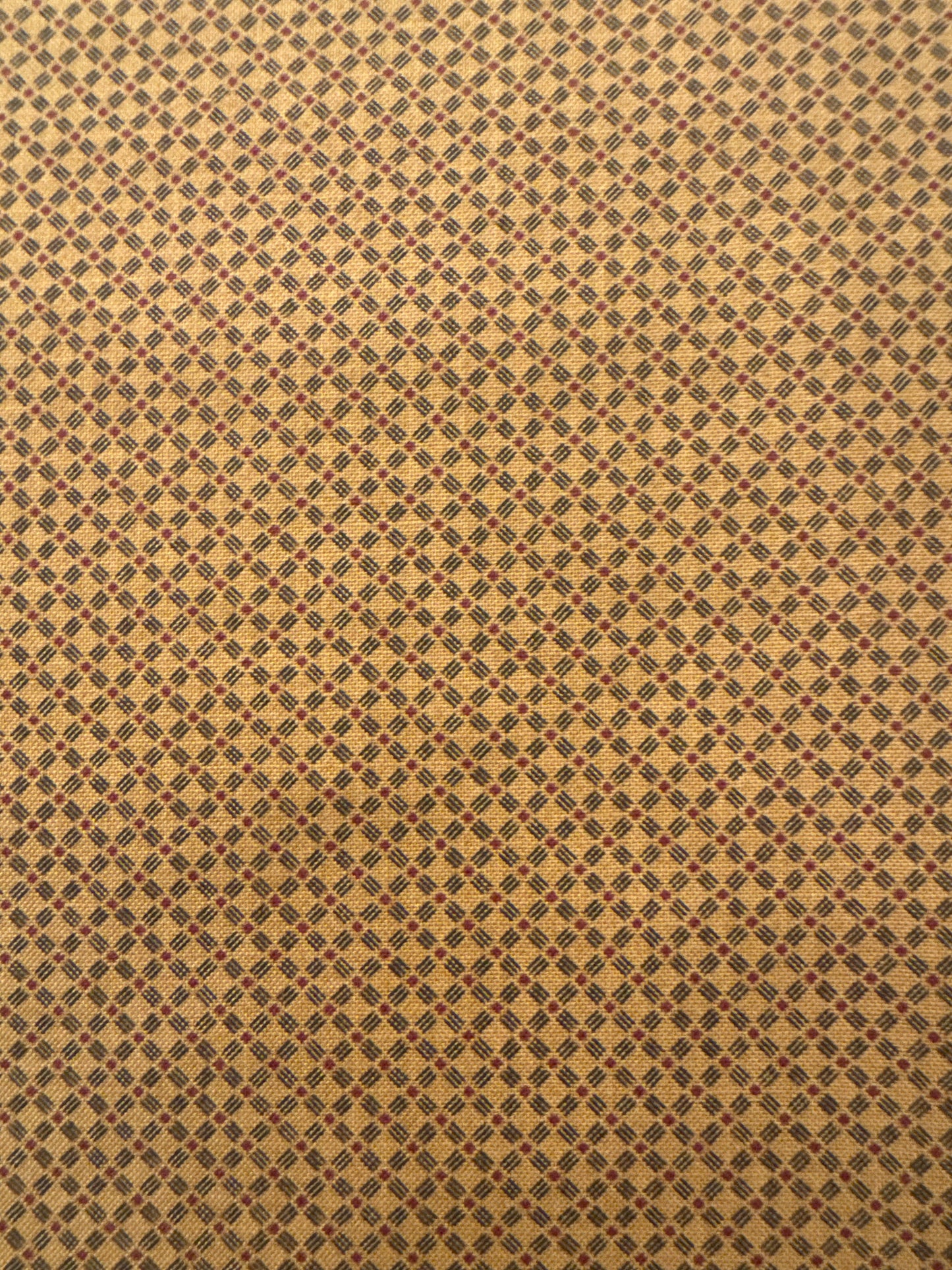MO Maple Hill Plaid Dark Gold