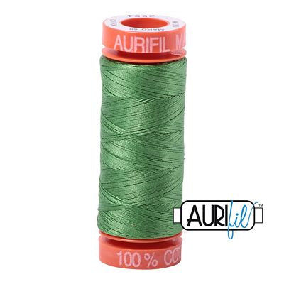 Aurifil 50wt 200m BMK50 2884 Green Yellow