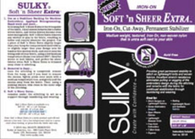 Soft'n Sheer Extra,1 yd package