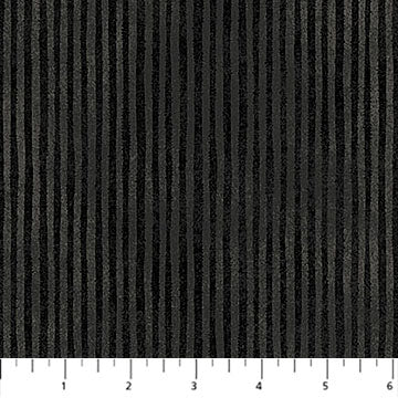 Modern Vibe Stripe Black 44"/45" Cotton Fabric Per Yard