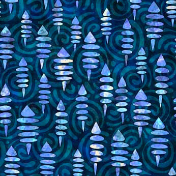 Flamenco - Geo Tops - Blue