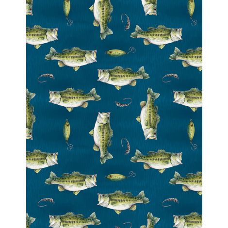 WP Directional Fish Toss Blue - Reeled In