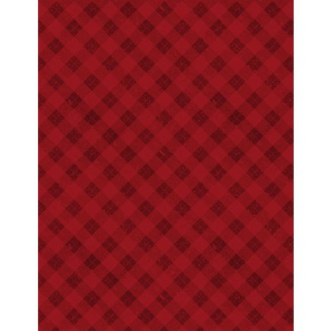 WL Plaid Red Snowy Gnomies