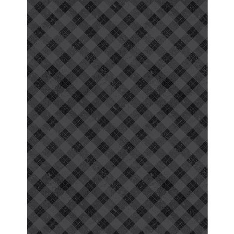 WL Plaid Black Snowy Gnomies