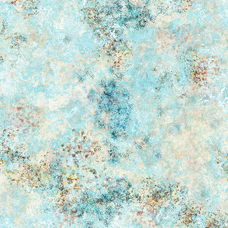 NAUTICUS MOTTLED TEXTURE LT AQUA 44"/45" Cotton Fabric Per Yard