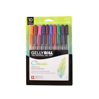 Gelly Roll Classic 08 Medium 10pk Assortment