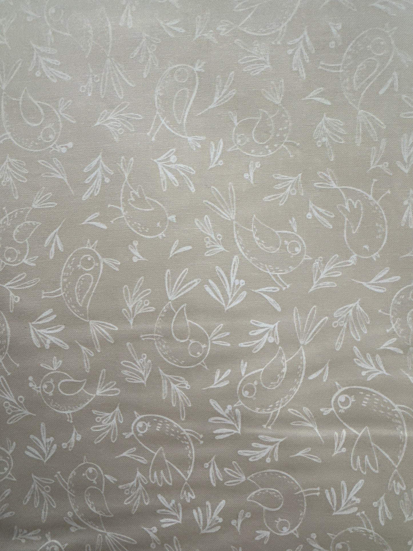 MO Chirp Small Birdies Cream