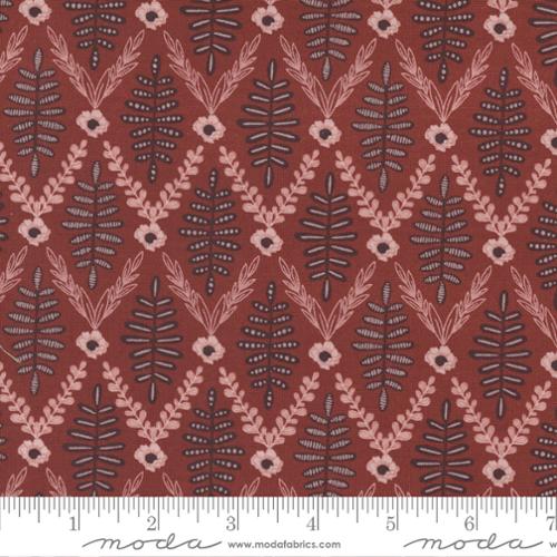 Slow Stroll Cinnamon 44"/45" Fabric Per Yard