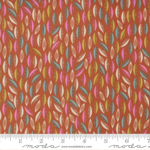 Songbook A New Page Rust 44"/45" Fabric Per Yard