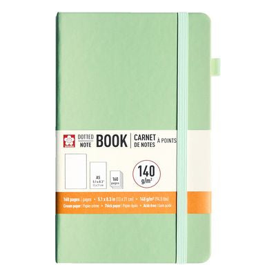 Sakura Notebook Dotted A5 - Pale Patina