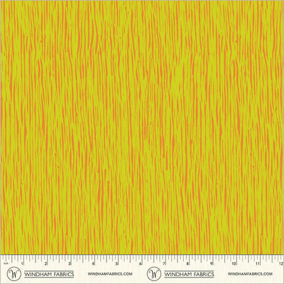 Winding Road Grasses Green Cotton 44"/45" Fabric Per Yard
