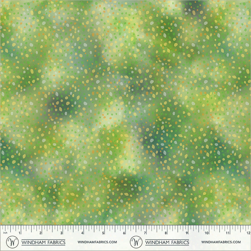 Violeta Speckle Spring 44"/45" Cotton Fabric Per Yard