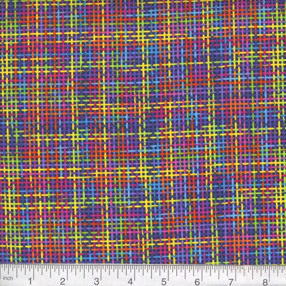 Plum & Gold Zapper 45" wide Fabric per yard