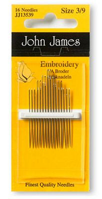 JJ Embroidery/Crewel #3/9 12/b
