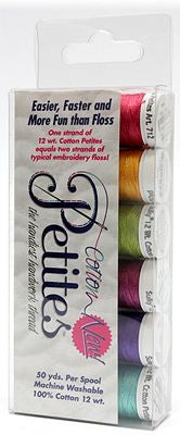 Thread Ctn Petites 6ct BRIGHTS
