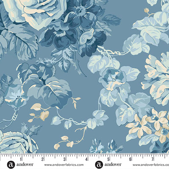 Special Delivery Rose Bouquet Twill 44"/45" Cotton Fabric Per Yard