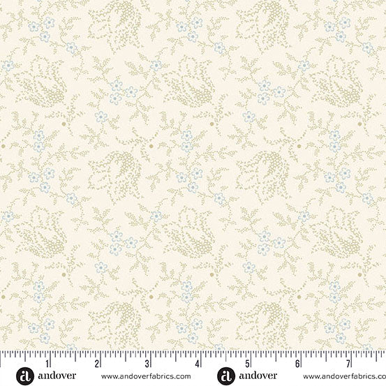 Special Delivery Garden Tulip Lace 44"/45" Cotton Fabric Per Yard
