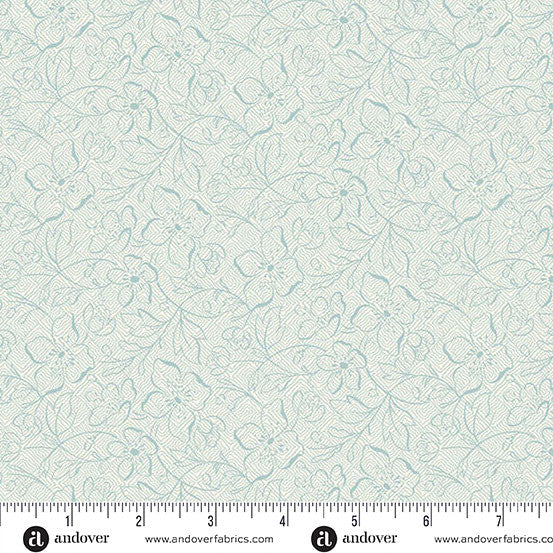 Special Delivery Garden Path Water 44"/45" Cotton Fabric Per Yard