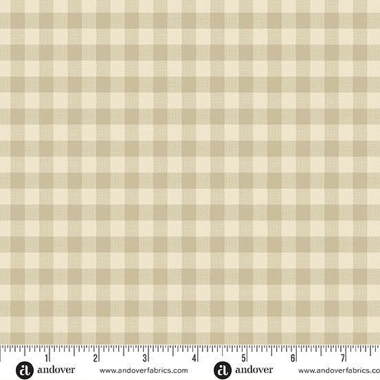 Special Delivery Gingham Linen 44"/45" Cotton Fabric Per Yard