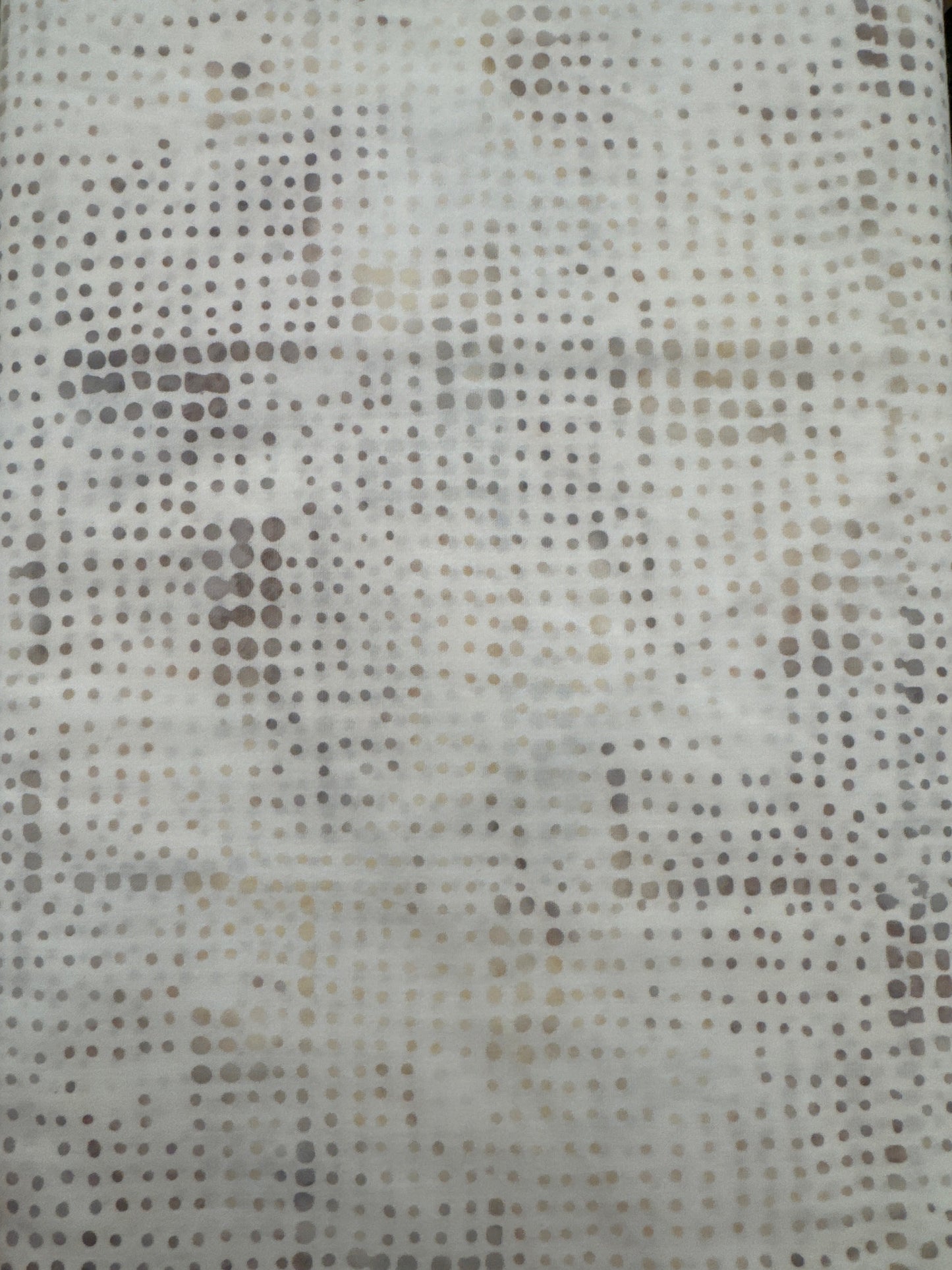 AN Taupe Dots on Ivory