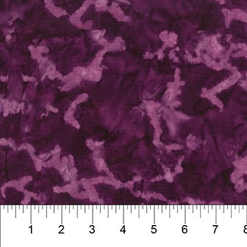 Banyan 80645-25 WATERCOLOR FLORAL SMOKEY PLUM 45" wide fabric per yard