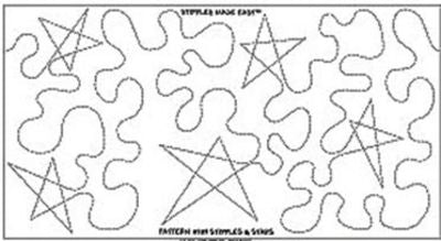 9.5in Stipples & Stars Made Ea