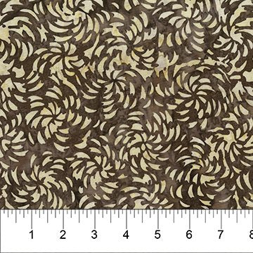 Banyan 81201-39 CLASSICS MOCHA (Starburst Swirl) 45" wide fabric per yard