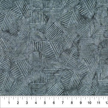 Banyan 81700-94 Hexies - Dark Gray 45" wide fabric per yard