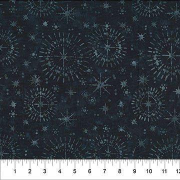 Banyan 82001-99 - 4th and Main Favorites - Compass Star Black 45" wide fabric per yard