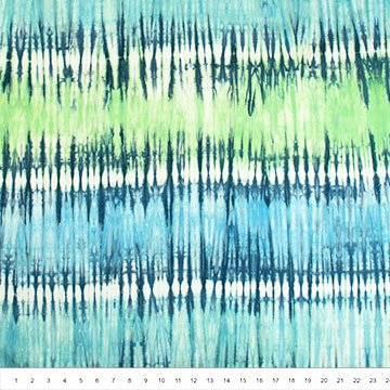 Banyan 83037-61 Color Me Banyan SHIBORI Design 1 - Caribbean 45" wide fabric per yard