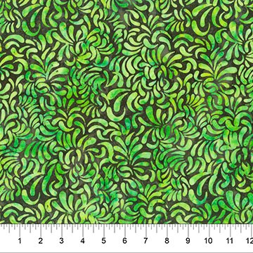 Banyan 83222-782 - Decorative Carving - Evergreen 45" wide fabric per yard