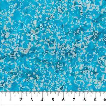 Banyan 83572-44 Octopus Oasis Bubbles Bright Blue 45" wide fabric per yard