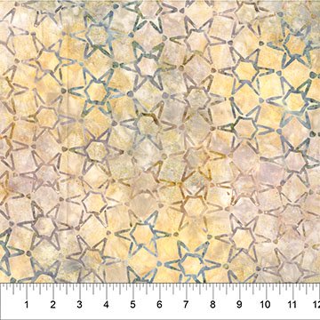 Banyan 83612-15 Midnight Savanna II Star - Putty 45" wide fabric per yard
