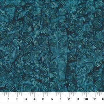 Banyan 83613-45 Midnight Savanna II Tilt Squares - Indigo 45" wide fabric per yard
