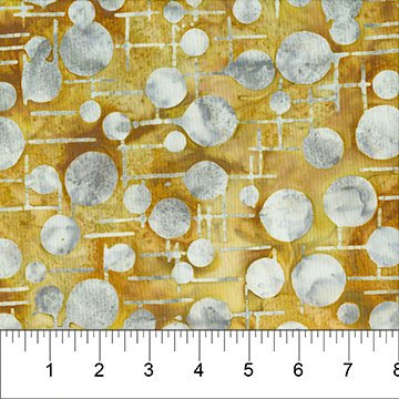 Banyan 83703-57 Bubble Pop Line Work - Cheese Sauce 45" wide fabric per yard