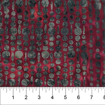 Banyan 83704-26 Bubble Pop Dot Dash - Midnight Pink 45" wide fabric per yard
