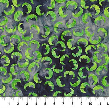 Banyan 83708-72 - Happy Haunting - Moon Citrus Green 45" wide fabric per yard