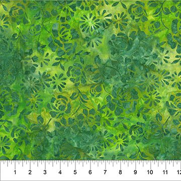 Banyan 83804-75 - Floral Tapestry - Petals Avocado 45" wide fabric per yard