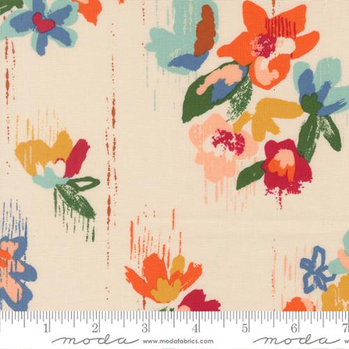 Boho Haven Eggshell Cotton 44"/45" Fabric Per Yard