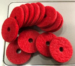 Felt Spool Pin Red 100/pkg