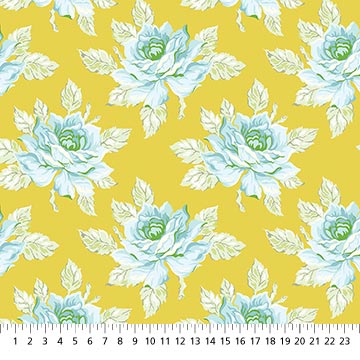 Daily Crush Hello Roses Gold 44"/45" Fabric Per Yard