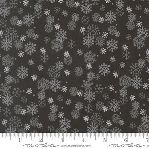 Holiday Cheer Midnight Snow Flurry 44"/45" Cotton Fabric Per Yard