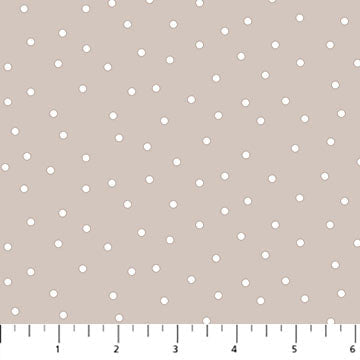 FIGO Fabric NEST Sesame Cotton 44"/45" Fabric Per Yard
