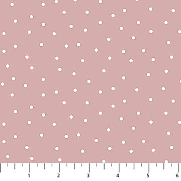 FIGO Fabric NEST Rose Cotton 44"/45" Fabric Per Yard